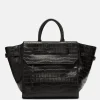 Croco Lora Satchel L