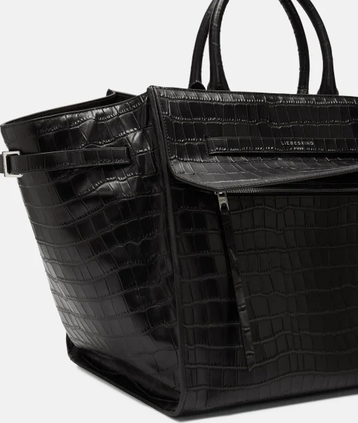 Croco Lora Satchel L