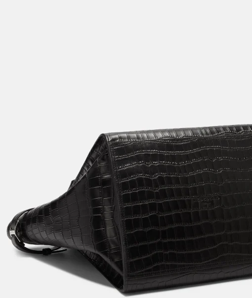 Croco Lora Satchel L